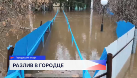 Ситуация с паводком в Городецком округе Нижегородской области напряженная