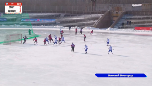 Нижегородский «Старт» сыграл против московского «Динамо»