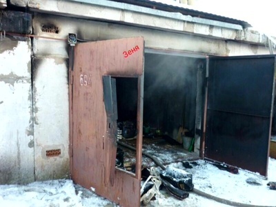 Один человек погиб в результате взрыва в гараже в Володарском районе
