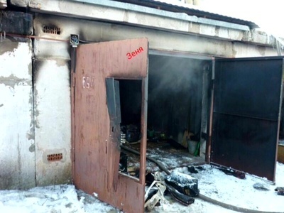 Один человек погиб в результате взрыва в гараже в Володарском районе