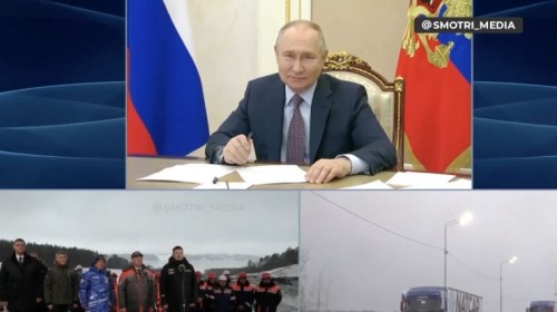 Президент РФ Владимир Путин открыл участок трассы М-12 «Восток» до Казани