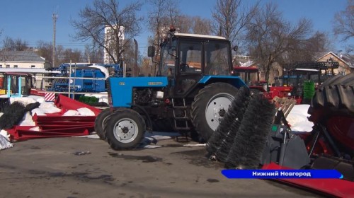 Сломанную белорусскую сельскохозяйственную технику начали восстанавливать в Нижегородской области