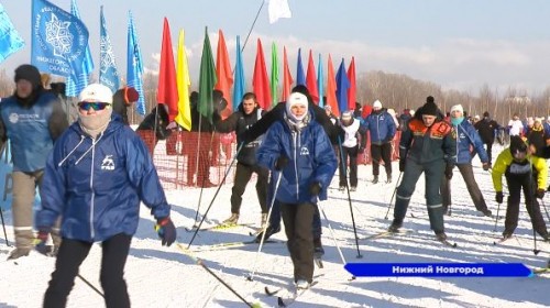 Всероссийская массовая лыжная гонка «Лыжня России» прошла в Нижнем Новгороде