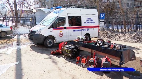 Новый аварийно-спасательный автомобиль на базе Газель NEXТ вручили нижегородским спасателям