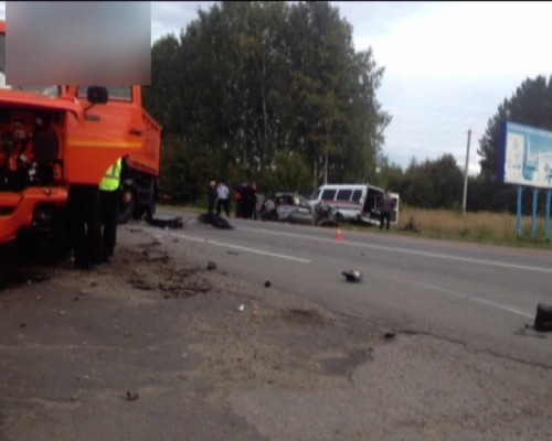 Два человека, в том числе ребенок, погибли в аварии в Богородском районе