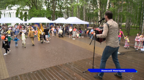В Нижнем Новгороде в восьмой раз прошел фестиваль русской культуры «Брусничный джем»