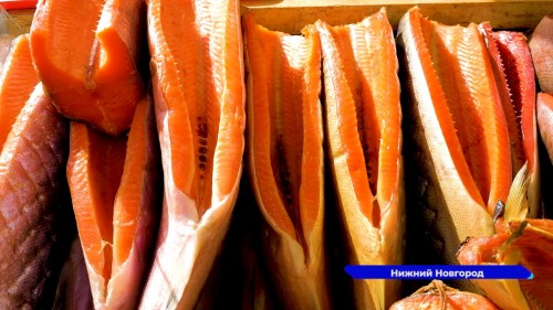 Выставка рыбы и других деликатесов проходит в Нижнем Новгороде