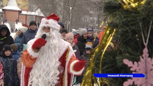 В районах Нижнего Новгорода проходят праздники «Новый год в каждый двор» 