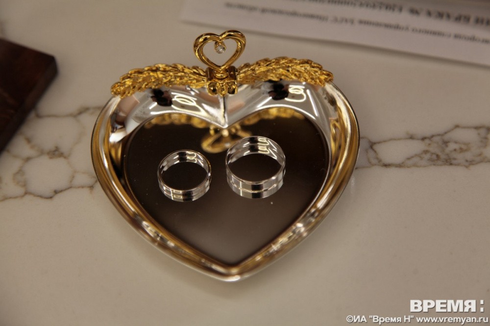 В преддверии Дня России в Нижегородской области состоится 227 свадеб