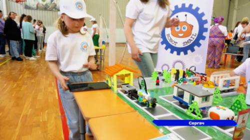 Чемпионат детского робототехнического творчества «РОБО#МИШКА» состоялся в Сергаче 