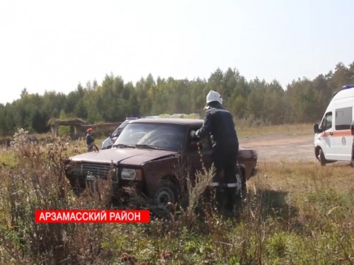 Крупное ДТП  с пожаром и пострадавшими: учения провели сотрудники ГИБДД, МЧС и медики в Арзамасском районе 