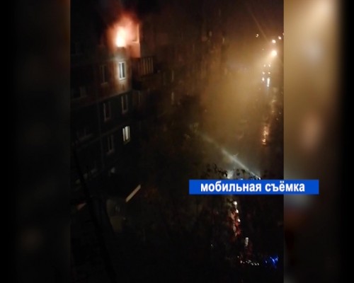 Один человек получил ранения на пожаре в многоэтажке на Казанском шоссе