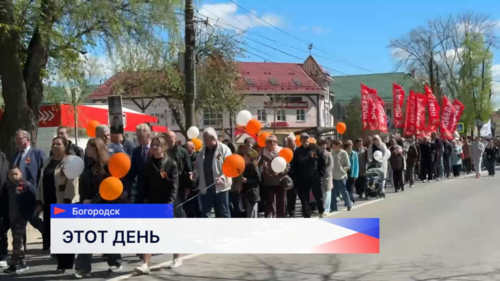 Праздничное шествие прошло в Богородске