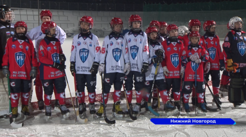 В этом году сборная России по хоккею с мячом проводит учебно-тренировочные сборы в Нижнем Новгороде