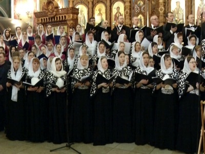 Хоры из Нижнего Новгорода и Москвы выступили в соборе Александра Невского