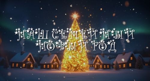 «Наш семейный Новый год»: запускаем праздничный конкурс