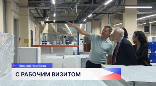 Председатель партии «Справедливая Россия» Сергей Миронов с рабочим визитом приехал в Нижний Новгород