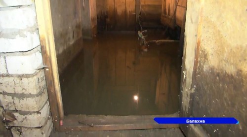 В Балахне канализационной водой полностью затопило подвал многоквартирного дома