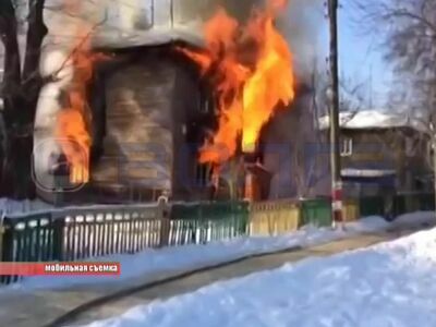 Несколько семей остались без крыши над головой после серьезного пожара в Балахне