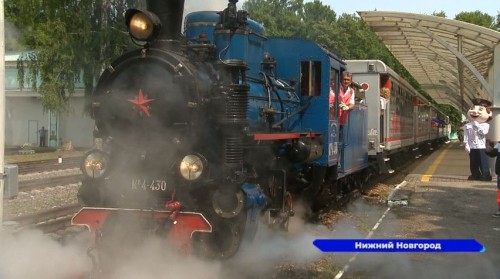 В День защиты детей торжественно открылось движение поездов на нижегородской Детской железной дороге
