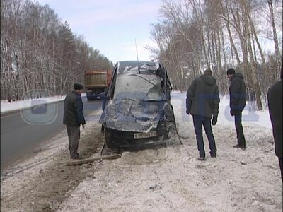 В Кстовском районе столкнулись два автомобиля, один человек пострадал