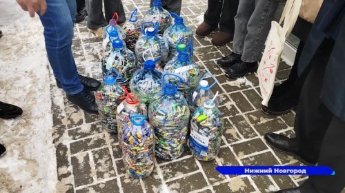Более 200 кг батареек на утилизацию сдали активисты «Движение первых» в Нижнем Новгороде