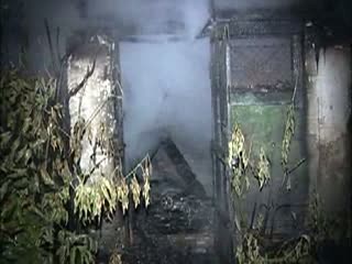 Более десятка сараев сгорели в Автозаводском районе