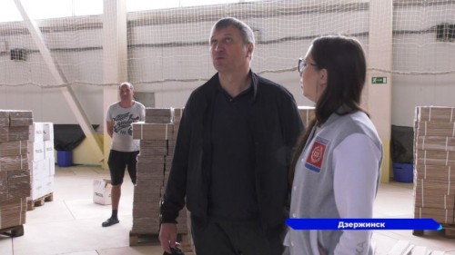 Иван Носков лично проверил ход ремонтных работ в спортзале дзержинского ФОКа «Ока»