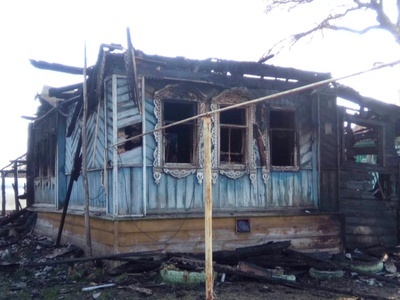 Двое детей погибли на пожаре в Дивеевском районе