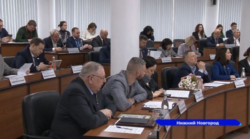 В Нижнем Новгороде прошло первое заседание Городской Думы в 2024 году