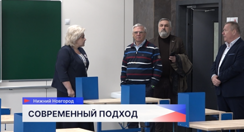 Депутаты ЗСНО посетили школу №189 в Советском районе