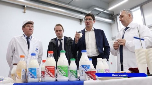 В Княгининском округе запустили инновационное производство молочной продукции