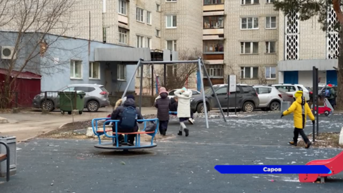  В Сарове появилась многофункциональная детская площадка