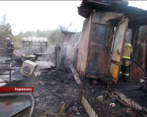 Пенсионер погиб на пожаре в поселке Керженец Семеновского района