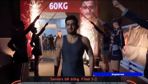 Нижегородец Садык Лалаев стал чемпионом на турнире по греко-римской борьбе «Загреб Опен 2024»