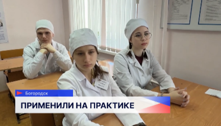 Мастер-класс провели старшекурсники медицинского колледжа своим преемникам 