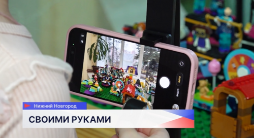 В мультстудии детского сада №117 ребята придумывают и создают различные истории