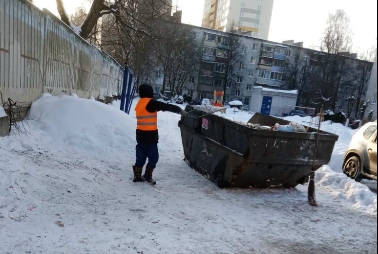 Жители Нижнего Новгорода активно борются за чистоту в своих дворах