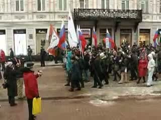 В Нижнем Новгороде прошел марш памяти в митинг в годовщину убийства Бориса Немцова