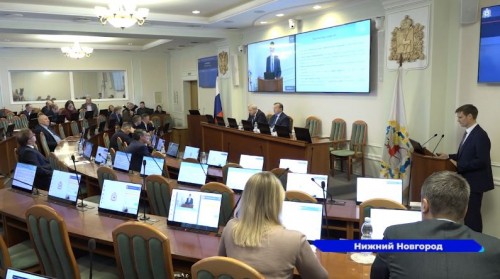 Комитетская неделя началась в Законодательном собрании Нижегородской области