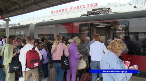 Нижегородские участники молодежной организации «Движение первых» отправились в Москву