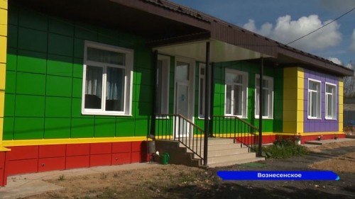 В рабочем поселке Вознесенское капитально отремонтирован детский садик «Теремок»