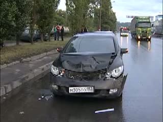 Сотрудники полиции снова - в хронике дорожно-транспортных происшествий.