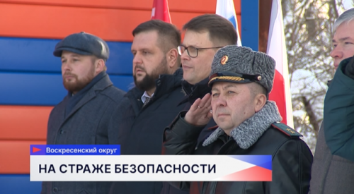 В селе Владимирское реконструировали здание для пожарного депо