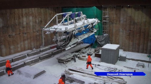 На Сенной метростроители приступили к сборке основных элементов тоннелепроходческого щита «Владимир»