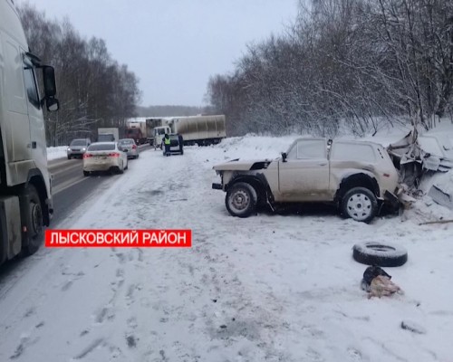 Два человека погибли в ДТП в Лысковском районе