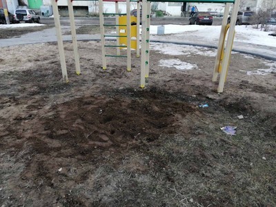 Детскую площадку в Кстове обезопасили после обращений жителей в социальных сетях