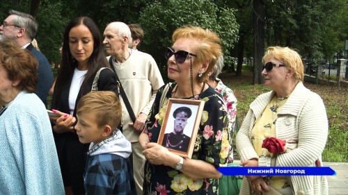 Памятник участникам Первой мировой войны открыли в Нижнем Новгороде