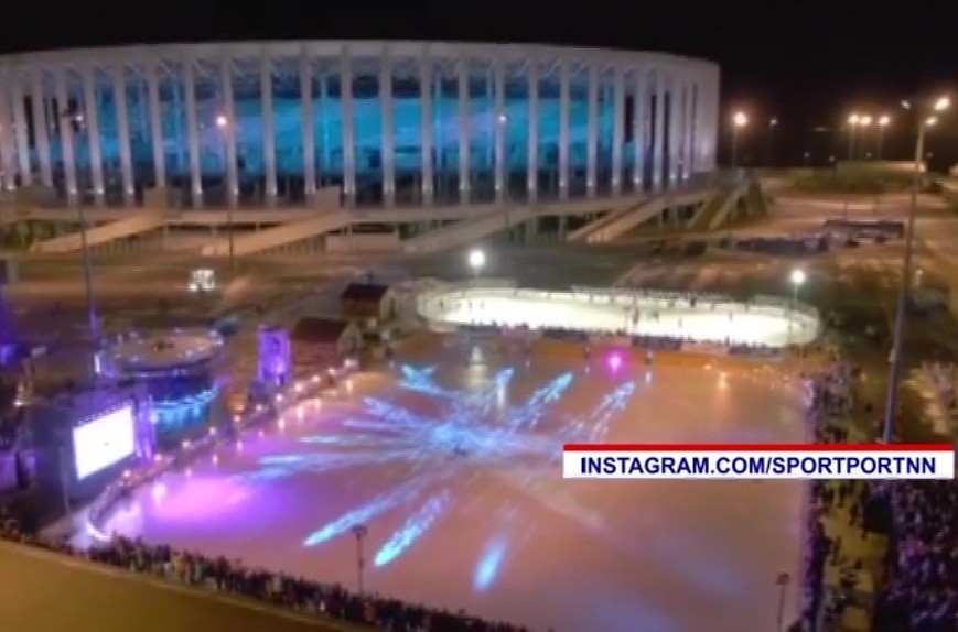 Зимняя площадка «Спорт Порт» открыта для нижегородцев все новогодние праздники