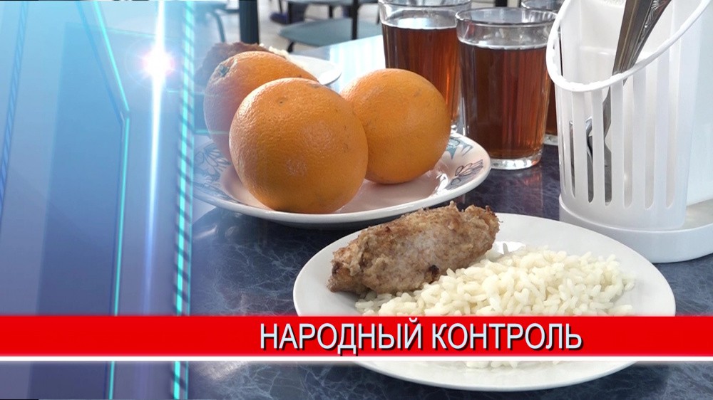 «Народный контроль» проверяет организацию горячего питания в нижегородских школах